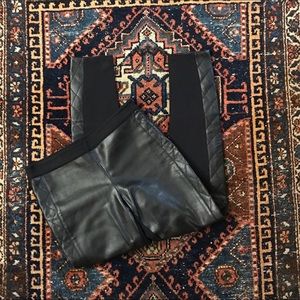 Armani Exchange Vegan Leather Jegging